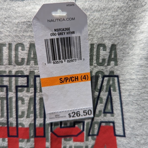 Nautica L/S knit shirt size 4, NWT - Picture 4 of 7